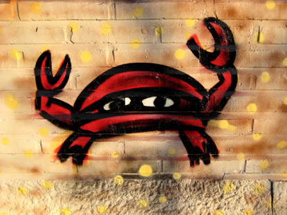 Obey the mighty crab!